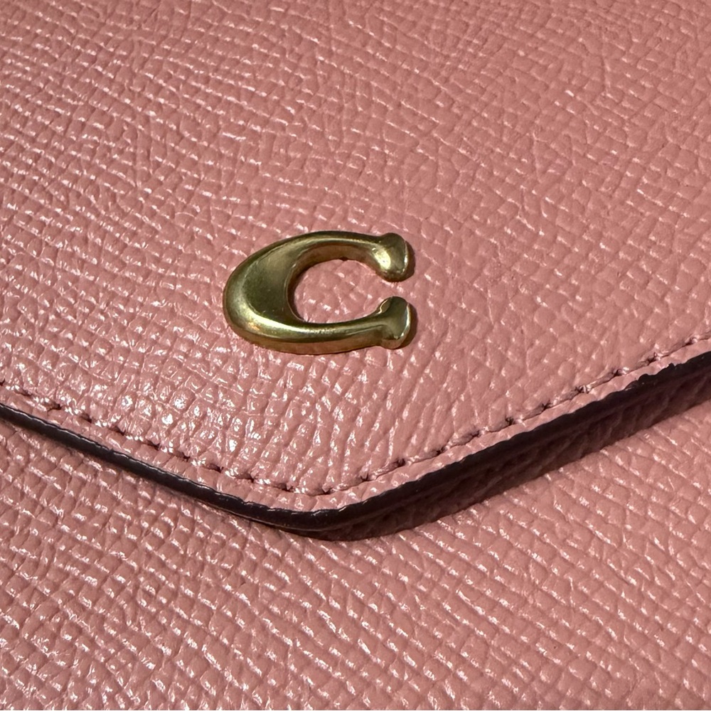 Coach Wyn Compact Pink Wallet - Picture 11 of 11